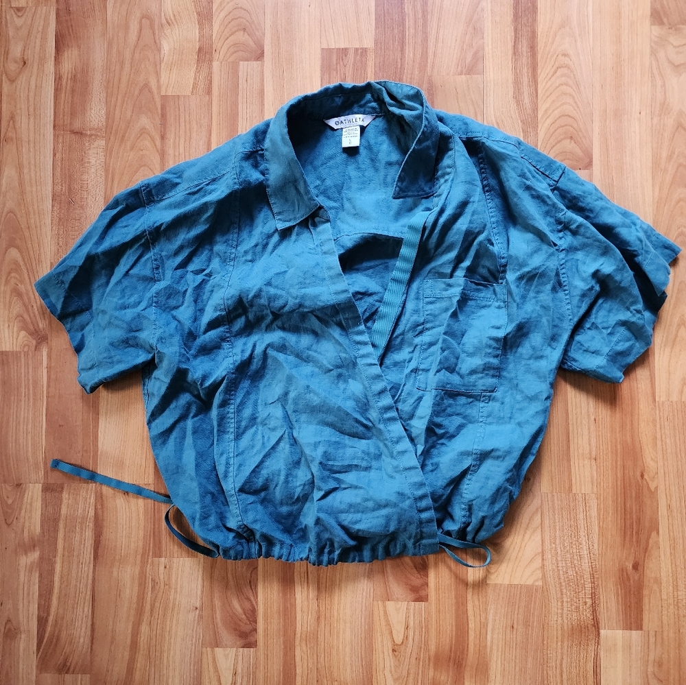 Athleta Linen Shirt